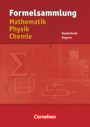 Buchcover Formelsammlungen Sekundarstufe I - Bayern - Realschule | Christian Hörter | EAN 9783464523322 | ISBN 3-464-52332-2 | ISBN 978-3-464-52332-2