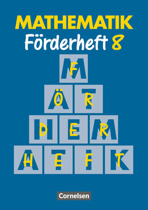 Buchcover Mathematik Förderschule - Förderhefte - Band 8 | Marita Sommer | EAN 9783464581582 | ISBN 3-464-58158-6 | ISBN 978-3-464-58158-2