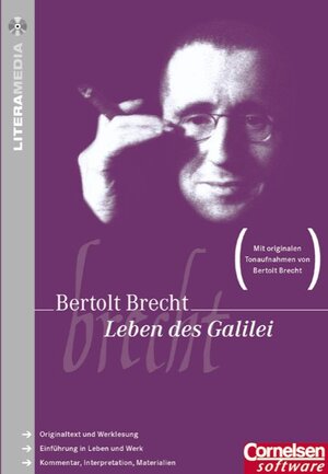 Buchcover LiteraMedia / Leben des Galilei | Bertolt Brecht | EAN 9783464613412 | ISBN 3-464-61341-0 | ISBN 978-3-464-61341-2