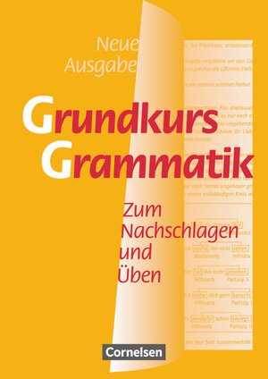 Buchcover Grundkurs Grammatik - Zum Nachschlagen und Üben | Gudrun Wietusch | EAN 9783464618059 | ISBN 3-464-61805-6 | ISBN 978-3-464-61805-9