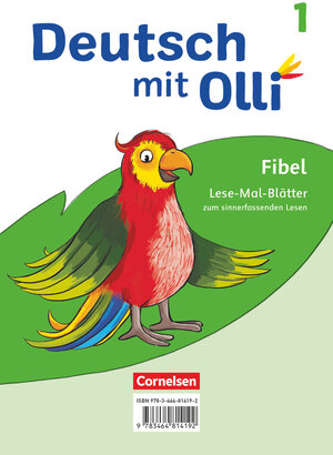 Buchcover Deutsch mit Olli - Erstlesen - Ausgabe 2021 - 1. Schuljahr  | EAN 9783464814192 | ISBN 3-464-81419-X | ISBN 978-3-464-81419-2