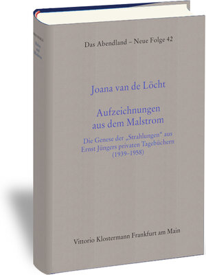 Buchcover Aufzeichnungen aus dem Malstrom | Joana van de Löcht | EAN 9783465006169 | ISBN 3-465-00616-X | ISBN 978-3-465-00616-9