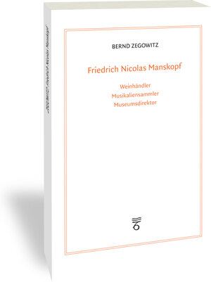 Buchcover Friedrich Nicolas Manskopf | Bernd Zegowitz | EAN 9783465013280 | ISBN 3-465-01328-X | ISBN 978-3-465-01328-0