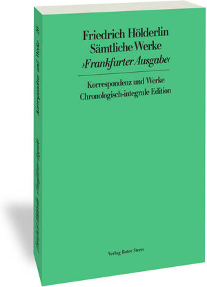 Buchcover Frankfurter Ausgabe (FHA). Historisch-Kritische Ausgabe | Friedrich Hölderlin | EAN 9783465017790 | ISBN 3-465-01779-X | ISBN 978-3-465-01779-0