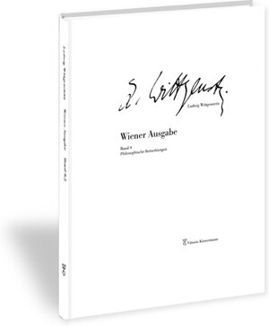 Buchcover Wiener Ausgabe | Ludwig Wittgenstein | EAN 9783465017967 | ISBN 3-465-01796-X | ISBN 978-3-465-01796-7