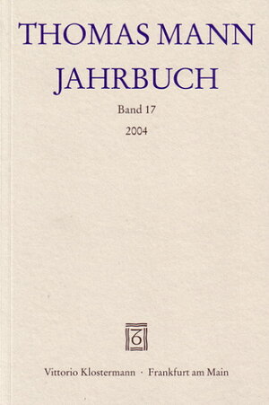 Buchcover Thomas Mann Jahrbuch  | EAN 9783465033202 | ISBN 3-465-03320-5 | ISBN 978-3-465-03320-2