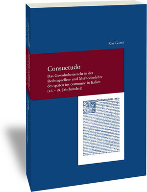 Buchcover Consuetudo | Roy Garré | EAN 9783465034070 | ISBN 3-465-03407-4 | ISBN 978-3-465-03407-0