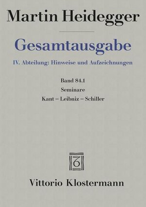 Buchcover Seminare | Martin Heidegger | EAN 9783465034216 | ISBN 3-465-03421-X | ISBN 978-3-465-03421-6