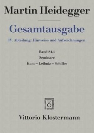Buchcover Seminare | Martin Heidegger | EAN 9783465034353 | ISBN 3-465-03435-X | ISBN 978-3-465-03435-3