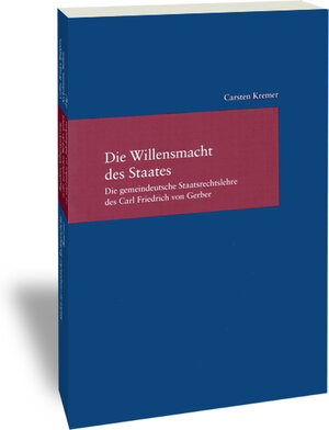 Buchcover Die Willensmacht des Staates | Carsten Kremer | EAN 9783465040651 | ISBN 3-465-04065-1 | ISBN 978-3-465-04065-1