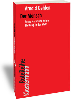 Buchcover Der Mensch | Arnold Gehlen | EAN 9783465042891 | ISBN 3-465-04289-1 | ISBN 978-3-465-04289-1