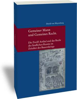 Buchcover Gemeiner Mann und Gemeines Recht | David von Mayenburg | EAN 9783465043331 | ISBN 3-465-04333-2 | ISBN 978-3-465-04333-1
