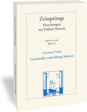 Buchcover Comoedie vom König Salomo (1685)  | EAN 9783465044017 | ISBN 3-465-04401-0 | ISBN 978-3-465-04401-7