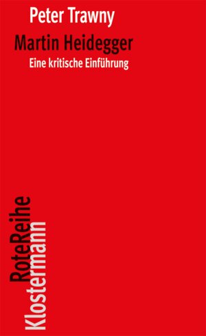 Buchcover Martin Heidegger | Peter Trawny | EAN 9783465046394 | ISBN 3-465-04639-0 | ISBN 978-3-465-04639-4