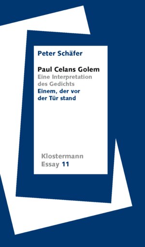 Buchcover Paul Celans Golem | Peter Schäfer | EAN 9783465046691 | ISBN 3-465-04669-2 | ISBN 978-3-465-04669-1