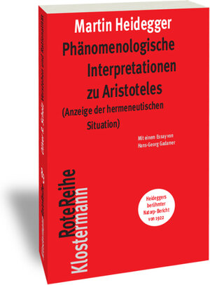 Buchcover Phänomenologische Interpretationen zu Aristoteles | Martin Heidegger | EAN 9783465141884 | ISBN 3-465-14188-1 | ISBN 978-3-465-14188-4