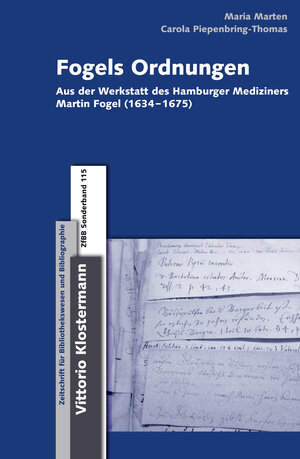 Buchcover Fogels Ordnungen | Maria Marten | EAN 9783465142300 | ISBN 3-465-14230-6 | ISBN 978-3-465-14230-0