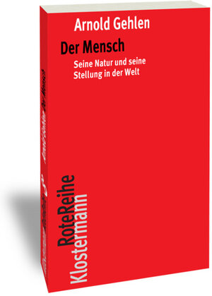 Buchcover Der Mensch | Arnold Gehlen | EAN 9783465142898 | ISBN 3-465-14289-6 | ISBN 978-3-465-14289-8