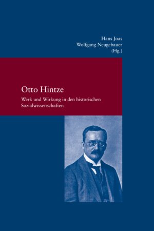 Buchcover Otto Hintze  | EAN 9783465146230 | ISBN 3-465-14623-9 | ISBN 978-3-465-14623-0