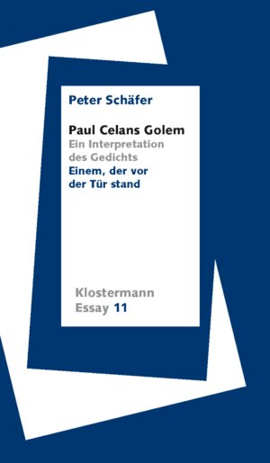 Buchcover Paul Celans Golem | Peter Schäfer | EAN 9783465146698 | ISBN 3-465-14669-7 | ISBN 978-3-465-14669-8