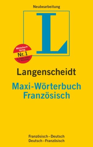 Langenscheidt Maxi-Wörterbuch Französisch