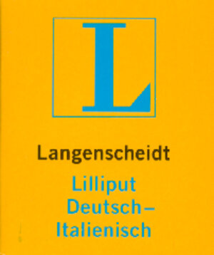 Langenscheidt Lilliput Wörterbücher, Bd.86, Deutsch-Italienisch