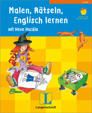 Malen, Rätseln, Englisch lernen: Für Vor- und Grundschulalter. Mit Hexe Huckla