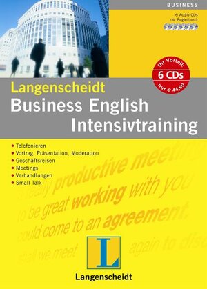 Langenscheidt Business English Intensivtraining - Set mit 6 Audio-CDs und Begleitbuch