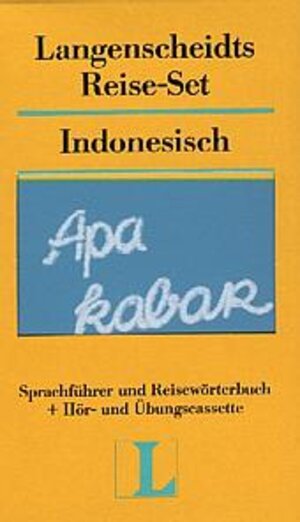 Langenscheidts Reise-Set, m. Cassette, Indonesisch