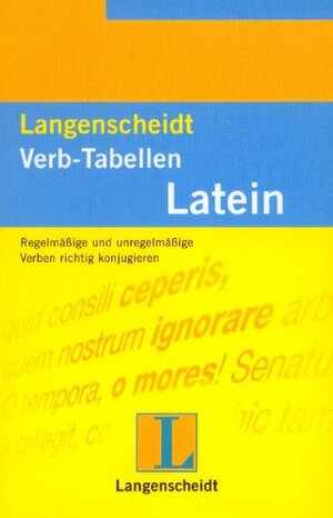 Langenscheidts Verb-Tabellen, Latein