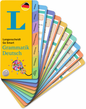 Buchcover Langenscheidt Go Smart Grammatik Deutsch - Fächer  | EAN 9783468348457 | ISBN 3-468-34845-2 | ISBN 978-3-468-34845-7