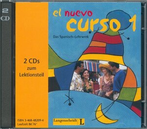 El nuevo curso 1 - 2 Audio-CDs zum Lektionsteil