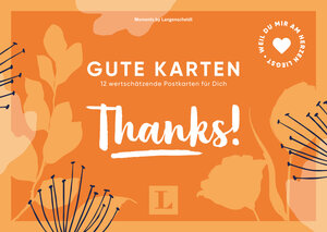 Buchcover Gute Karten - Thanks! - Postkarten-Box  | EAN 9783468752384 | ISBN 3-468-75238-5 | ISBN 978-3-468-75238-4