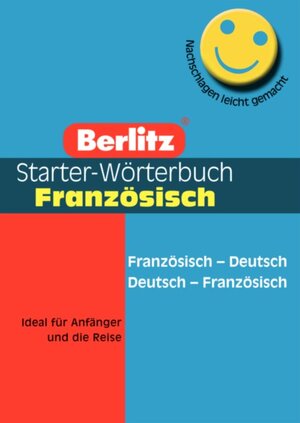 Berlitz Starter-Wörterbuch Französisch. Französisch - Deutsch / Deutsch - Französisch