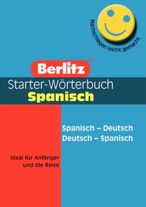 Berlitz Starter-Wörterbuch Spanisch. Spanisch - Deutsch / Deutsch - Spanisch