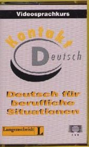 Kontakt Deutsch. Deutsch fur berufliche Situation. Kaseta audio: Audiocassette