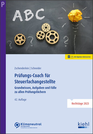 Buchcover Prüfungs-Coach für Steuerfachangestellte | Oliver Zschenderlein | EAN 9783470010625 | ISBN 3-470-01062-5 | ISBN 978-3-470-01062-5