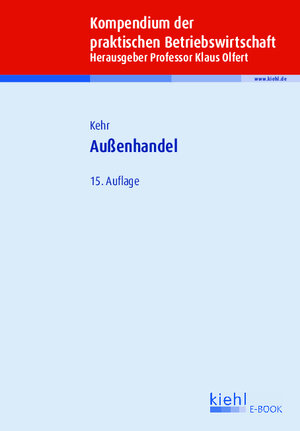 Buchcover Außenhandel | Henning Kehr | EAN 9783470106618 | ISBN 3-470-10661-4 | ISBN 978-3-470-10661-8