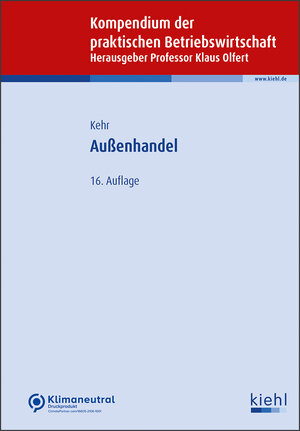 Buchcover Außenhandel | Henning Kehr | EAN 9783470111766 | ISBN 3-470-11176-6 | ISBN 978-3-470-11176-6
