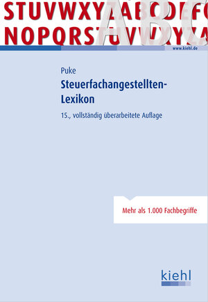 Buchcover Steuerfachangestellten-Lexikon | Michael Puke | EAN 9783470536644 | ISBN 3-470-53664-3 | ISBN 978-3-470-53664-4