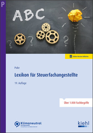 Buchcover Lexikon für Steuerfachangestellte | Michael Puke | EAN 9783470536682 | ISBN 3-470-53668-6 | ISBN 978-3-470-53668-2