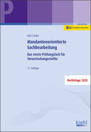 Buchcover Mandantenorientierte Sachbearbeitung | Helmut Kotz | EAN 9783470653679 | ISBN 3-470-65367-4 | ISBN 978-3-470-65367-9