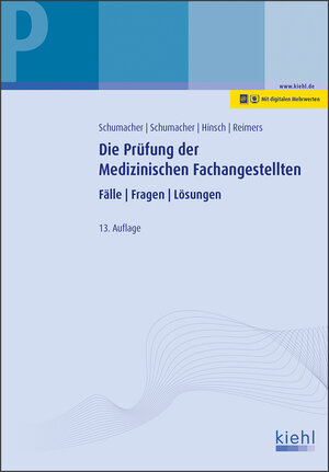 Buchcover Die Prüfung der Medizinischen Fachangestellten | Astrid Schumacher | EAN 9783470778334 | ISBN 3-470-77833-7 | ISBN 978-3-470-77833-4