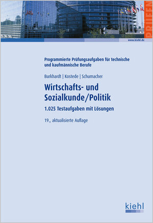 Buchcover Wirtschafts- und Sozialkunde/Politik | Fritz Burkhardt | EAN 9783470780290 | ISBN 3-470-78029-3 | ISBN 978-3-470-78029-0
