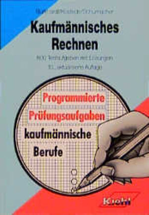 Buchcover Kaufmännisches Rechnen | Fritz Burkhardt | EAN 9783470780801 | ISBN 3-470-78080-3 | ISBN 978-3-470-78080-1