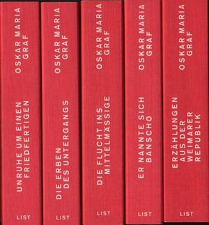 Buchcover Werkausgabe | Oskar Maria Graf | EAN 9783471776797 | ISBN 3-471-77679-6 | ISBN 978-3-471-77679-7