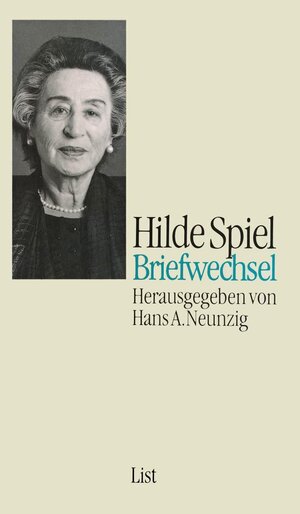 Buchcover Briefwechsel | Hilde Spiel | EAN 9783471786475 | ISBN 3-471-78647-3 | ISBN 978-3-471-78647-5