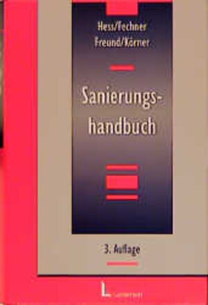 Buchcover Sanierungshandbuch | Harald Hess | EAN 9783472026488 | ISBN 3-472-02648-0 | ISBN 978-3-472-02648-8