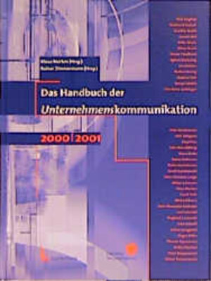 Handbuch der Unternehmenskommunikation 2000/2001