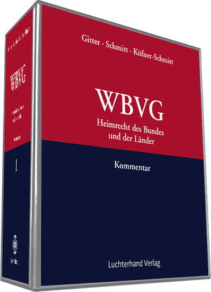 Buchcover WBVG - Heimrecht des Bundes und der Länder | Wolfgang Gitter | EAN 9783472078838 | ISBN 3-472-07883-9 | ISBN 978-3-472-07883-8